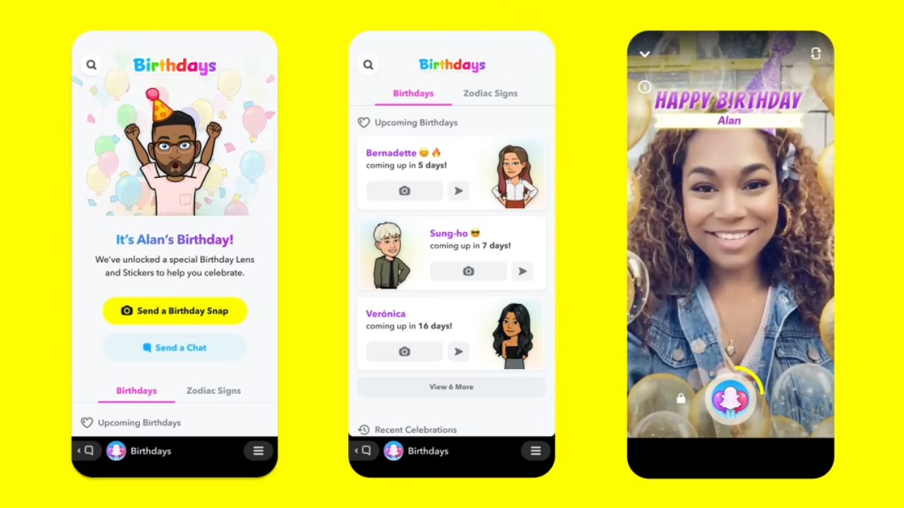 Snapchat birthdays - how to see upcoming birthdays on Snapchat 2023